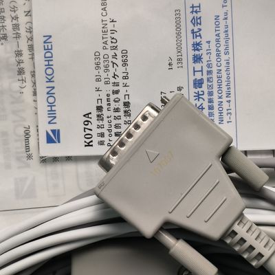 BJ-963D Consumibles para dispositivos médicos NIHON KOHDEN Cables para pacientes