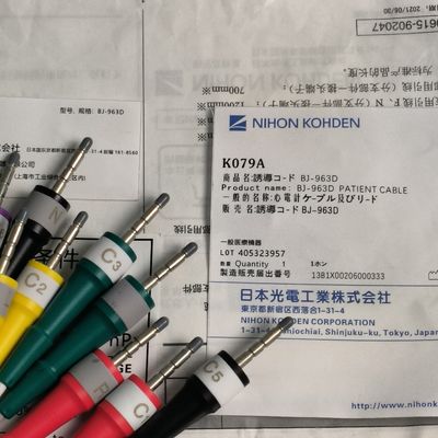 BJ-963D Consumibles para dispositivos médicos NIHON KOHDEN Cables para pacientes