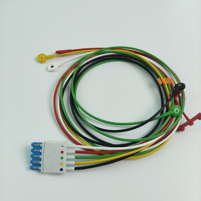 PHILIP Monitor del paciente original CBL 5 Ledset Snap IEC UCI REF M1645A 989803145001
