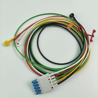 PHILIP Monitor del paciente original CBL 5 Ledset Snap IEC UCI REF M1645A 989803145001