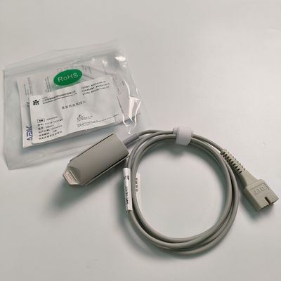 Original Dividido Adultos Dedo Clip sangre Proba de oxígeno Encriptado 9 Pin DB9 Trapezoidal PN 15-100-0013