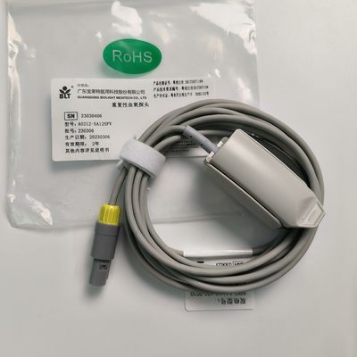 Proba de oxígeno de sangre con 5 agujas con conector de limón amarillo PN 15-100-0010