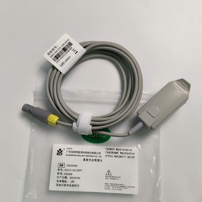 Proba de oxígeno de sangre con 5 agujas con conector de limón amarillo PN 15-100-0010