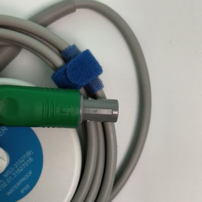 Monitoreo fetal y contracción uterina TOCO Probe de 6 pines con ranura única Modelo azul MS3-31527