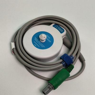 Monitoreo fetal y contracción uterina TOCO Probe de 6 pines con ranura única Modelo azul MS3-31527