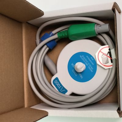 Monitoreo fetal y contracción uterina TOCO Probe de 6 pines con ranura única Modelo azul MS3-31527