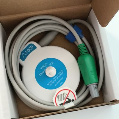 Monitoreo fetal y contracción uterina TOCO Probe de 6 pines con ranura única Modelo azul MS3-31527