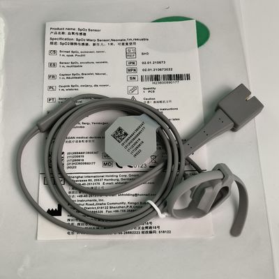 Probe de oxígeno de sangre para recién nacidos 1 metro DB9 Adaptador REF SH3