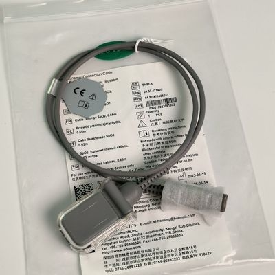 IT20 Telemetría original Cable de extensión de transferencia de oxígeno sanguíneo Adaptador de cable D Cabeza 7 pines 0,65 metros REF SHEC5