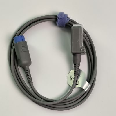REF SHEC3 Cable de extensión de oxígeno sanguíneo 2M Cabeza redonda azul de ranura única 7 pines L 2.0 metros