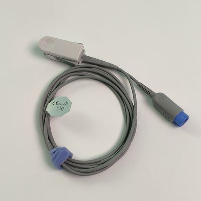 7 agujas integradas de pinza de dedos Proba de oxígeno de sangre Sensor de oxígeno de sangre Adulto 2.5M Reutilizable REF SH1