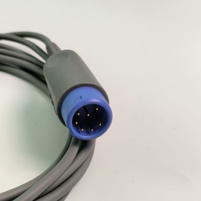7 agujas integradas de pinza de dedos Proba de oxígeno de sangre Sensor de oxígeno de sangre Adulto 2.5M Reutilizable REF SH1