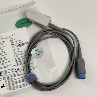 7 agujas integradas de pinza de dedos Proba de oxígeno de sangre Sensor de oxígeno de sangre Adulto 2.5M Reutilizable REF SH1