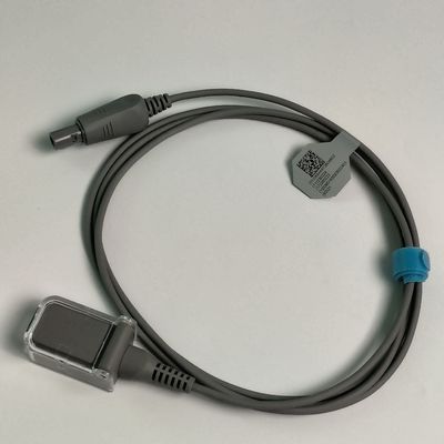 SHEC1 Cable de extensión de la sonda de oxígeno sanguíneo 2M DB9 Adaptador a LEMO Enchufe de 6 pines Doble ranura L2.0m