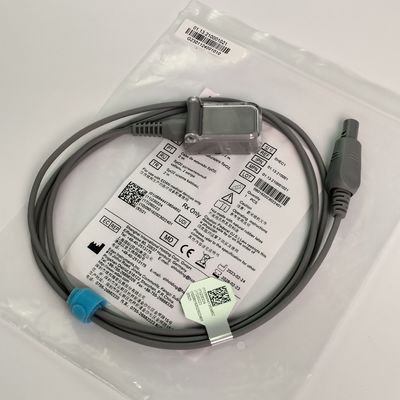 SHEC1 Cable de extensión de la sonda de oxígeno sanguíneo 2M DB9 Adaptador a LEMO Enchufe de 6 pines Doble ranura L2.0m