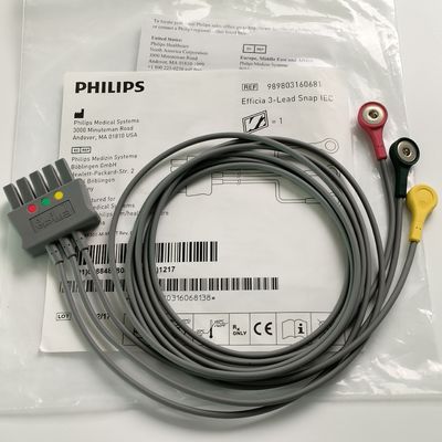 PHILIP Original CBL 3 Conjunto de alambre de plomo Snap IEC UCI REF:989803160681