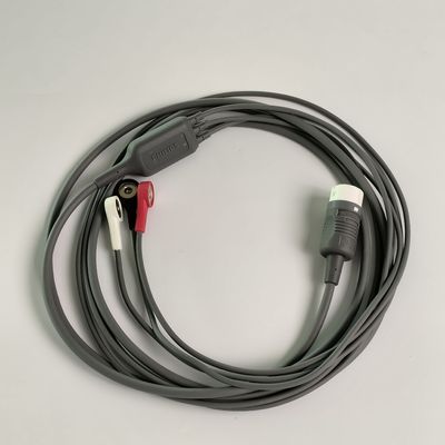 PHILIP Original Efficia Cable combinado / 3-Leadset Snap AAMI REF: 989803160751