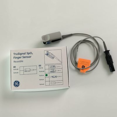 GE Original Datex-Ohmeda TruSignal SpO2 Finger Sensor Reutilizable. REF: TS-F1-H