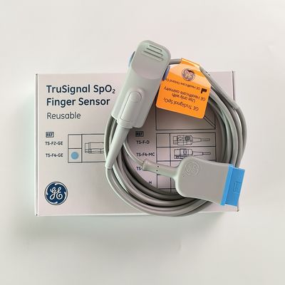 GE Original Ohmeda TruSignal SpO2 Sensor de Dedo Reutilizable REF:TS-F4-GE