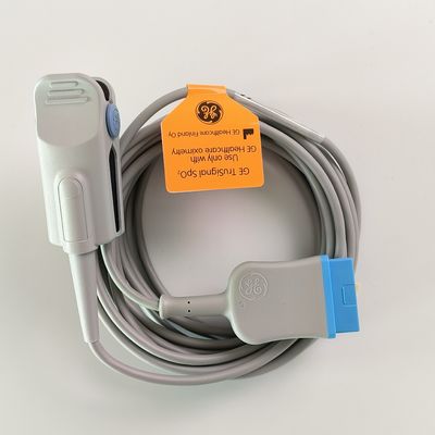 GE Original Ohmeda TruSignal SpO2 Sensor de Dedo Reutilizable REF:TS-F4-GE