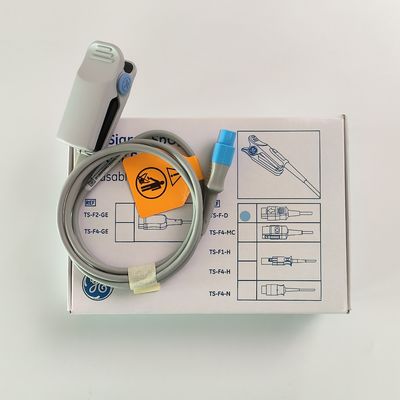 GE Original Datex-Ohmeda TruSignal SpO2 Sensor de dedos Reutilizable REF: TS-F-D