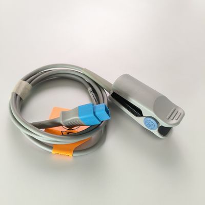 GE Original Datex-Ohmeda TruSignal SpO2 Sensor de dedos Reutilizable REF: TS-F-D