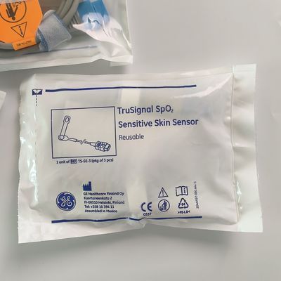 Datex-Ohmeda TruSignal SpO2 Sensor de piel sensible Reutilizable 3 piezas.