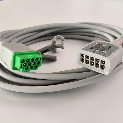 Vyaire GE Original Cable de atención de ECG de múltiples enlaces 3/5-plomo AHA 3.6m / 12 Ft.