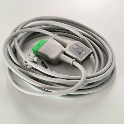 Vyaire GE Original Cable de atención de ECG de múltiples enlaces 3/5-plomo AHA 3.6m / 12 Ft.