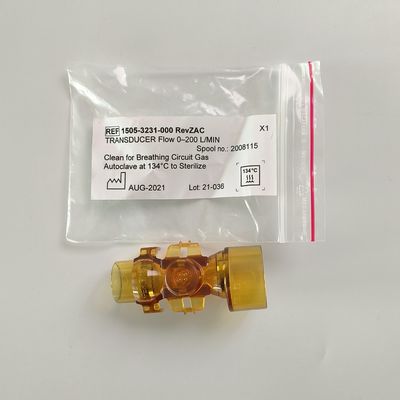 GE Sensor de flujo respiratorio original Ohmeda Parte no. 1505-3231-000