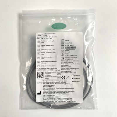 EDAN Original IT20 Telemetría Línea de extensión de transferencia de oxígeno sanguíneo D Cabeza 7 agujas 0.65M REF SHEC5
