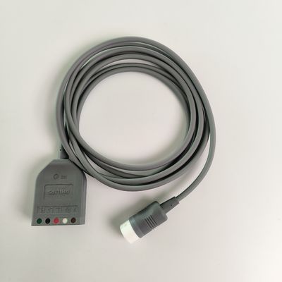 PHILIP Original Efficia 3/5 ECG Trunk Cable, AAMI/IEC. REF 989803160641 El cable de tramo de ECG se encuentra en la parte superior de la base de datos de la empresa y se encuentra en la parte inferior de la base de datos.