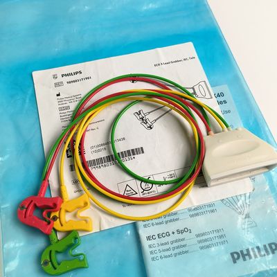 PHILIP ECG 3 Captador de plomo, IEC, Tele REF 989803171901