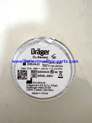 Batería de oxígeno Drager de importación original, Sensor de O2 paramagnético clásico para Evit 4, Número de pedido: 6850645