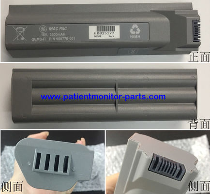 GE MAC3500 MAC5000 MAC5500 Batería de la máquina de electrocardiograma PN 900770-001 18V,3500mAh