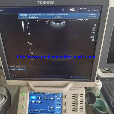 TOSHIBA Xario 200 Sistema de diagnóstico por ultrasonido Proba de ultrasonido abdominal PVU-375BT