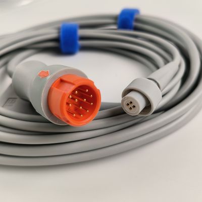PN:040-000816-00 Cable de gasto cardíaco Mindray para monitor de paciente, Cable PiCCO de 12 pines, REF:CO7701
