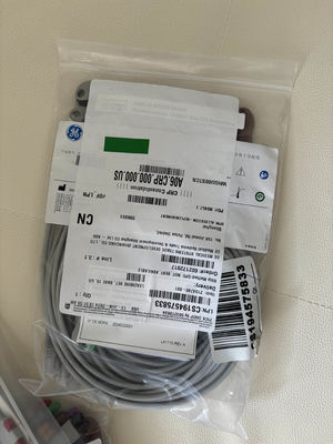 GE 2104749-001 -Conjunto 10 Cable de conducción de ECG y cable de tronco,AHA