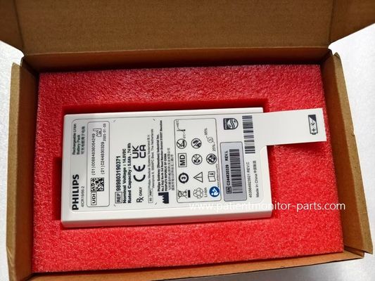 PHLIPS DFM100 Batería recargable de iones de litio REF 989803190371 Batería para desfibrilador