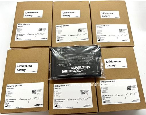 HAMILTON MEDICAL BATTERY Batería de iones de litio de 14,4 V Recuadro de piezas de repuesto MSP369106/02