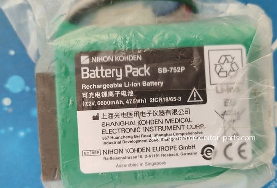 Nihon Kohden SB-470P 7.2V Batería de litio Compatible con los modelos -752P SVM-7501 SVM-7500 SVM-7600