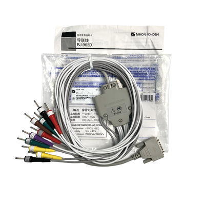 NiHON KOHDEN BJ-963D CABLE de ECG para el paciente
