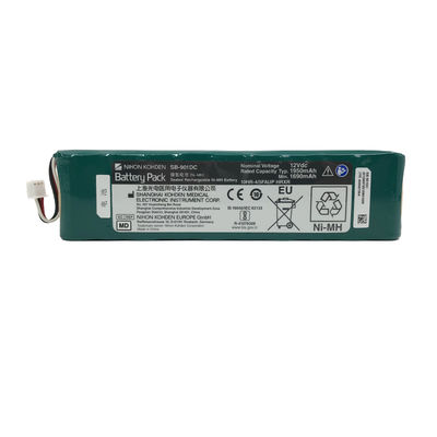 La capacidad nominal de la batería es de 12 Vdc y la capacidad nominal de la batería es de 1950 mAh