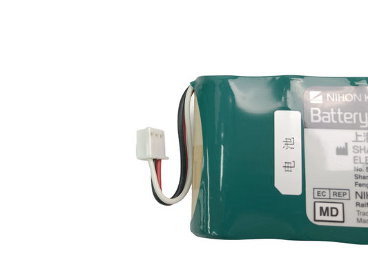 La capacidad nominal de la batería es de 12 Vdc y la capacidad nominal de la batería es de 1950 mAh