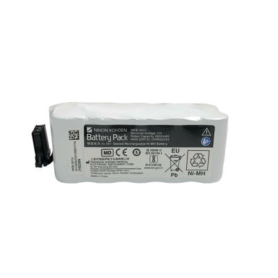 NIHONKOHDEN NKB-301V Batería recargable Ni-MH sellada Voltado nominal 12v Capacidad nominal 2800mAh