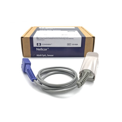 NELLOR REF DS100A Sensor de SpO2 para adultos Reutilizable con más de 40 kg Tecnología OxiMax