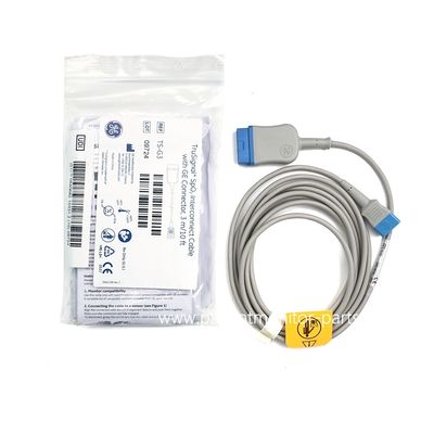 TS-G3 TruSignal SpO2 Cable de interconexión con conector GE, 3M/10FT