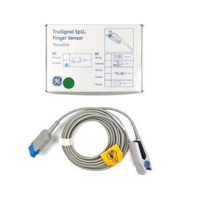 GE TS-F4-GE TruSignal SpO2 Sensor de dedos Reutilizable
