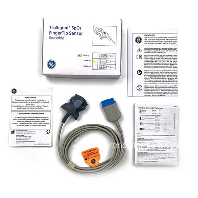 Sensor de punta de dedo de la señal de TruSignal SpO2 TS-SA4-GE Reutilizable