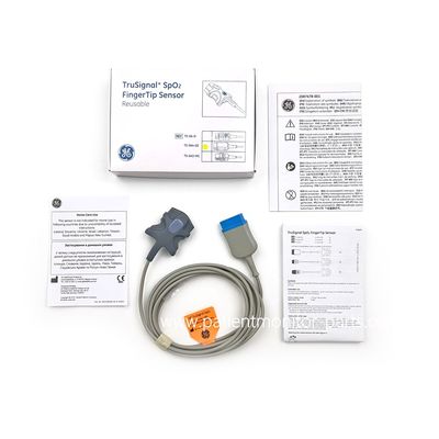 Sensor de punta de dedo de la señal de TruSignal SpO2 TS-SA4-GE Reutilizable